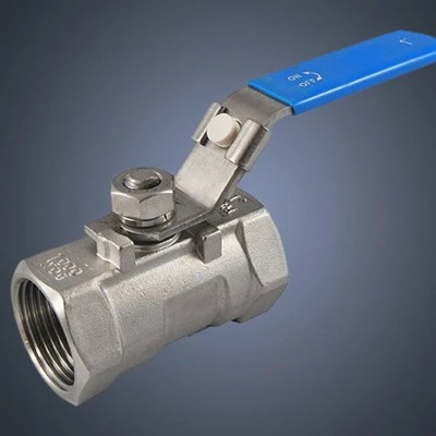 One-piece internal thread ball valve One-piece internal thread ball valve