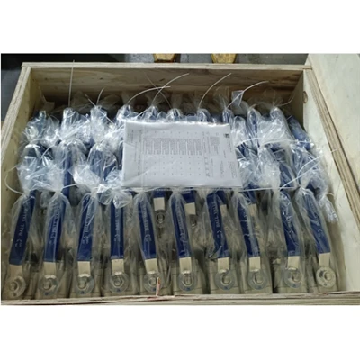Kuglični ventil od 3 komada, ASTM A182 F316, 2 inča, 150 LB, BW isporuka u Saudijsku Arabiju