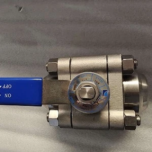Kuglični ventil od 3 komada, SS 316, 150 LB, BW Isporuka u Kolumbiju