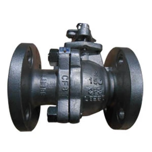 ASTM A351 kuglični ventil, GR CF8, 304SS kugla, PTFE sjedalo Isporuka u Kolumbiju