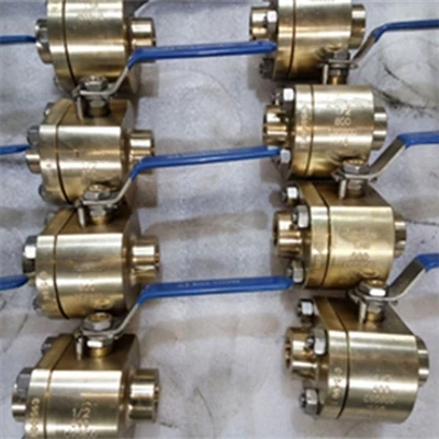 ASTM B148 kuglasti ventil, C95800, DN10, PN150, NPT Isporuka u Peru